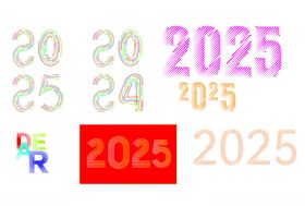 2025文字