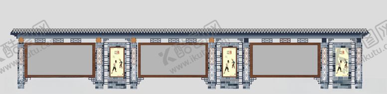 编号：66313410022020431037【酷图网】源文件下载-仿古宣传栏