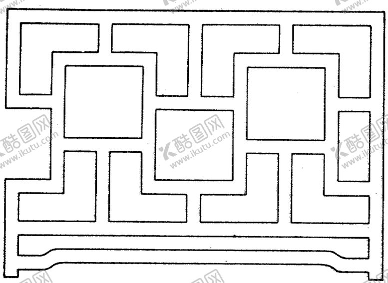 编号：45252805151813073502【酷图网】源文件下载-镂空花图案