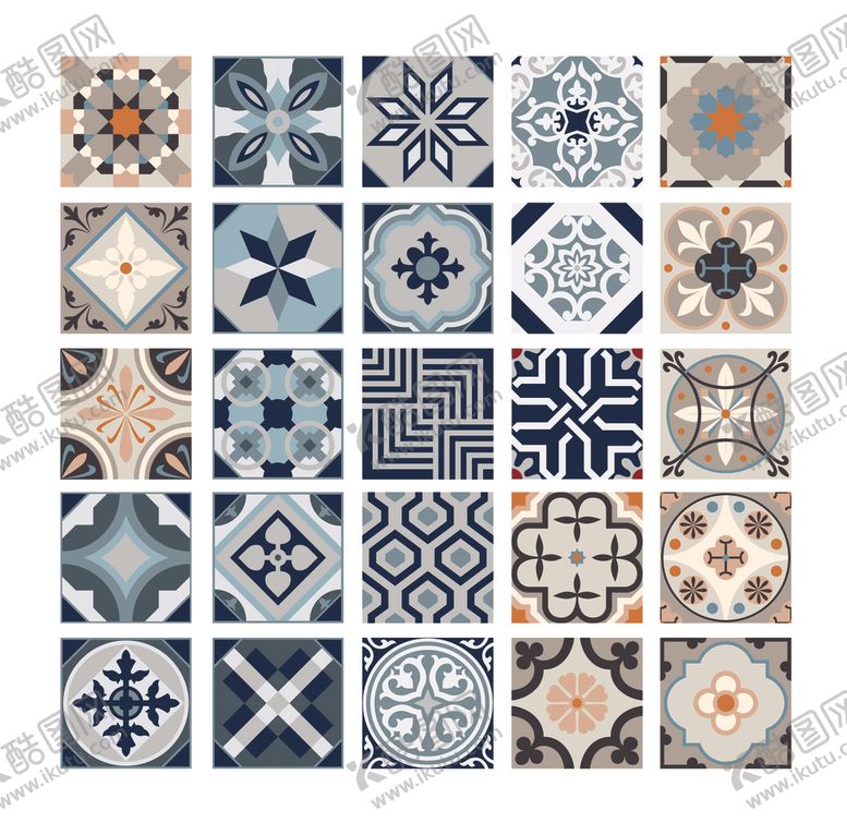 编号：97633509090739151278【酷图网】源文件下载-瓷砖花纹