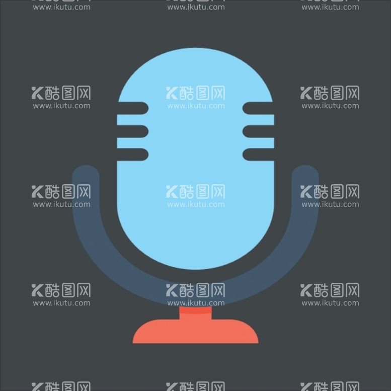 编号：35201112202035261316【酷图网】源文件下载-麦克风图标
