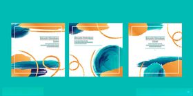 几何图案宣传册设计模板