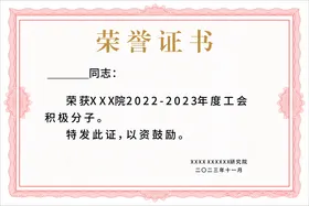 荣誉证书企业CDR芯