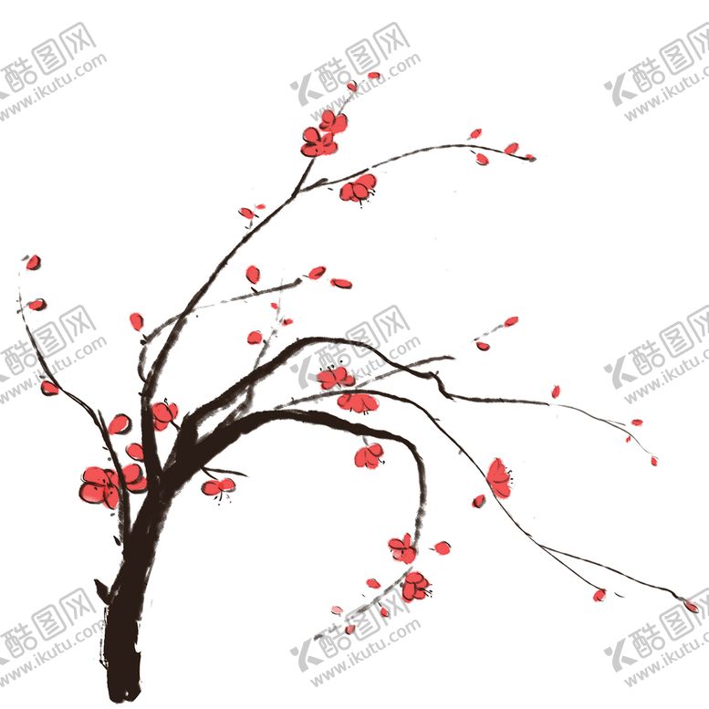 编号：16457009260710331584【酷图网】源文件下载-梅花素材 