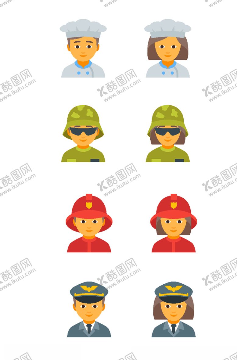 编号：16117709090748453187【酷图网】源文件下载-手绘人物头像