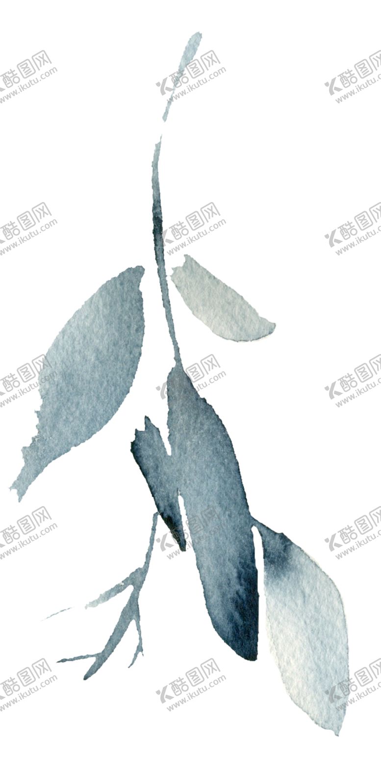 编号：65276605122122037494【酷图网】源文件下载-植物手绘水彩