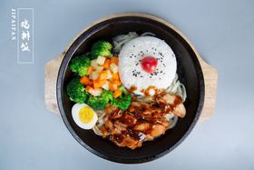 鸡排饭 盖饭 美食