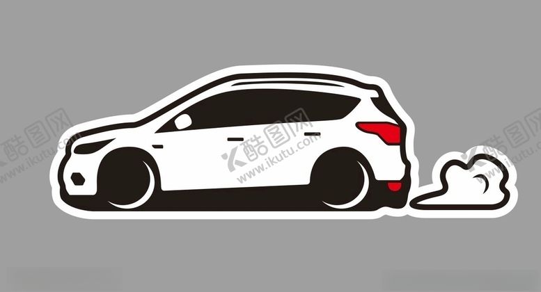 编号：55668709200145571403【酷图网】源文件下载-福特翼虎SUV卡通轿车