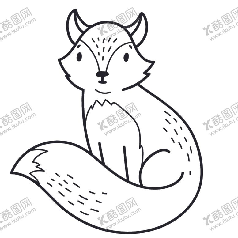 编号：79184310230710013601【酷图网】源文件下载-黑白手绘素材