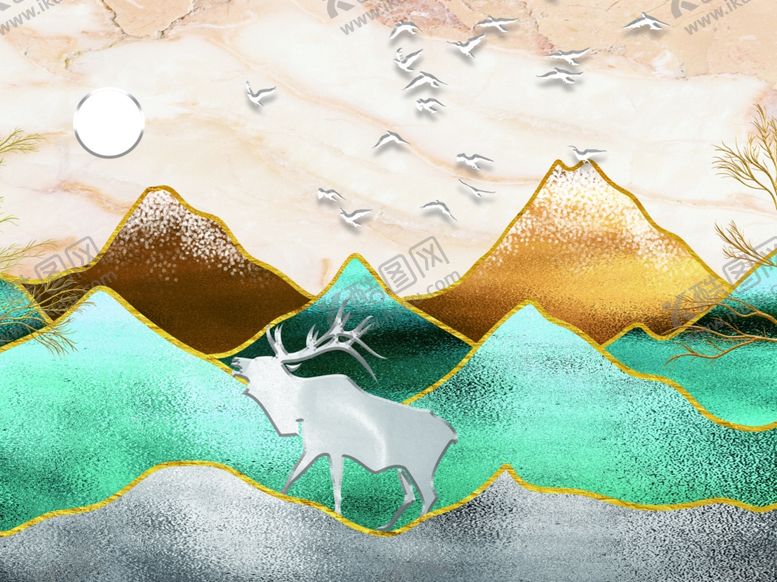 编号：66674809241426091873【酷图网】源文件下载-背景墙装饰画