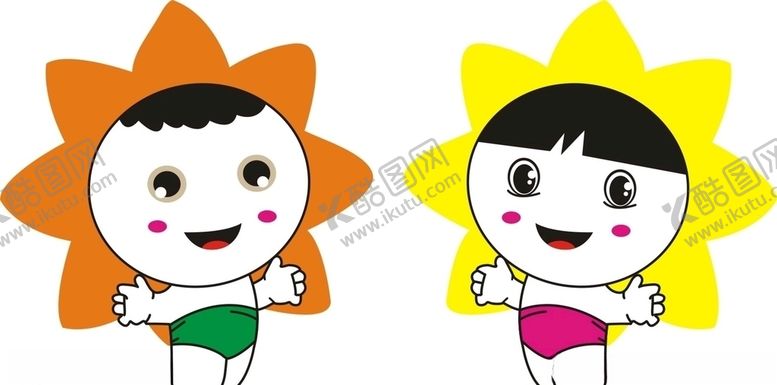 编号：27917410211417333889【酷图网】源文件下载-卡通小朋友