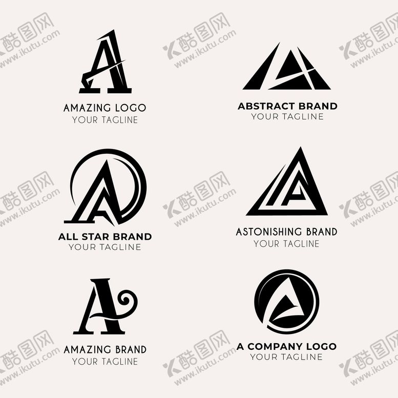 编号：80924509260436375920【酷图网】源文件下载-A字母logo