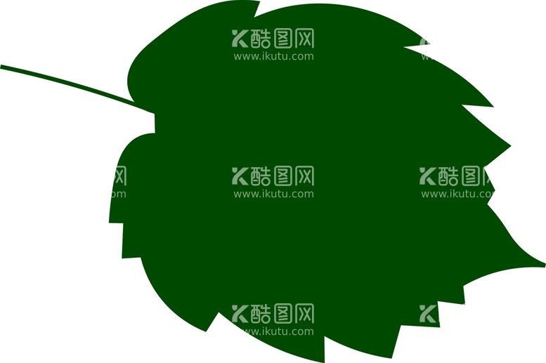 编号：42684610240103386262【酷图网】源文件下载-树叶矢量素材