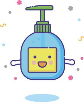 生活用品可爱洗手液EPS