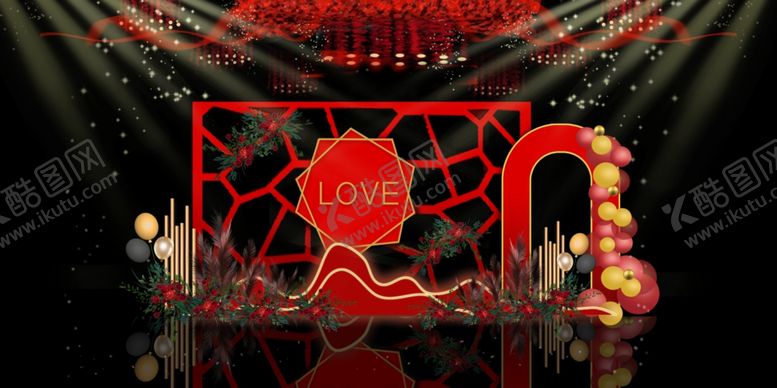 编号：98822509220554514366【酷图网】源文件下载-气球婚礼