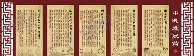 编号：44944109231551276379【酷图网】源文件下载-中医发展史