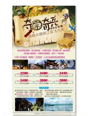 昆明呈贡旅游地图设计 