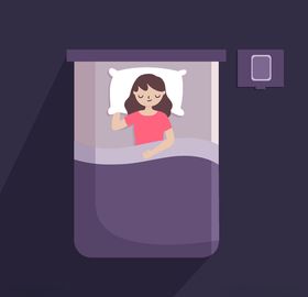 睡姿失眠眠觉势眠状态
