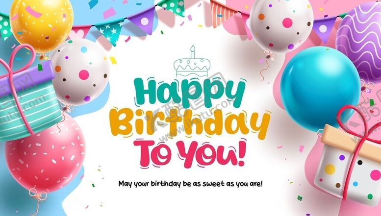 编号：81948406111618021140【酷图网】源文件下载-生日庆祝背景