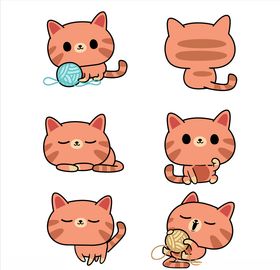 小猫插画