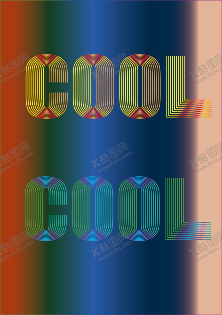 编号：81705407031247372372【酷图网】源文件下载-字体颜色渐变