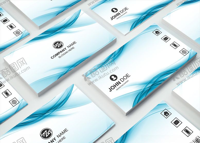 编号：51716109290659477820【酷图网】源文件下载-矢量名片模板