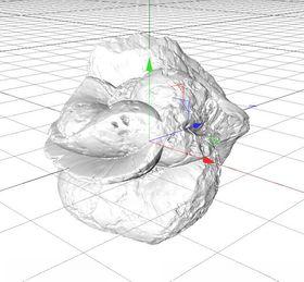 C4D模型岩石假山石头景观石