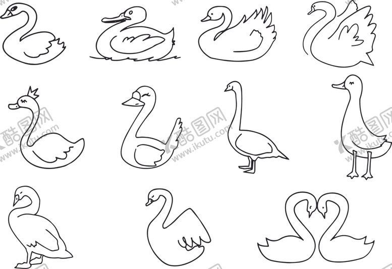 编号：55744411010256551215【酷图网】源文件下载-鹅卡通