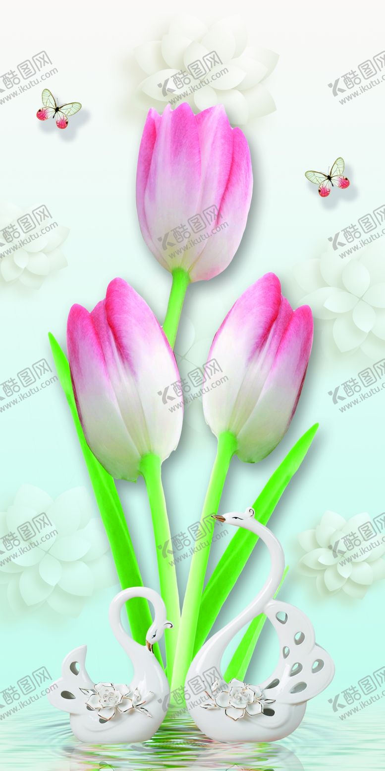 编号：57222107040953259127【酷图网】源文件下载-中式花朵玄关