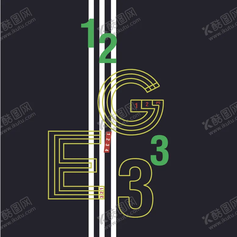 编号：20420503141455233609【酷图网】源文件下载-字母图案
