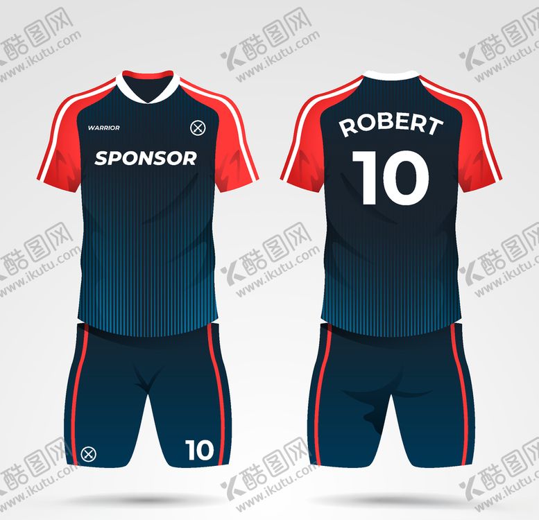 编号：97652709202358535000【酷图网】源文件下载-世界杯足球队服运动服T恤设计图