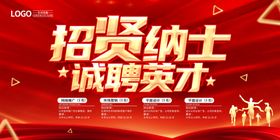 招贤纳士诚聘英才海报