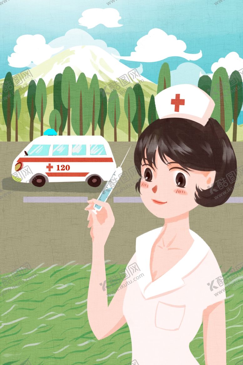 编号：96799709201939215811【酷图网】源文件下载-护士节海报