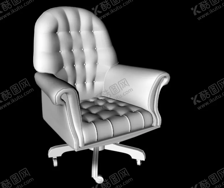编号：46887209131949363279【酷图网】源文件下载-C4D扶手椅模型