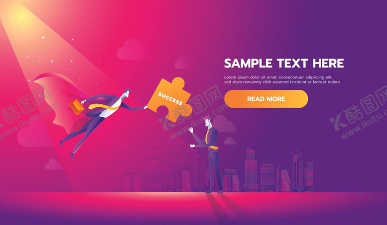 编号：45714909231944001961【酷图网】源文件下载-商务人士插画