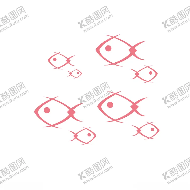 编号：73613003142356511701【酷图网】源文件下载-鱼矢量
