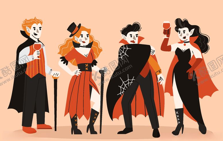 编号：47402810071504115718【酷图网】源文件下载-吸血鬼