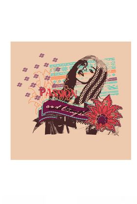 女装人物印花