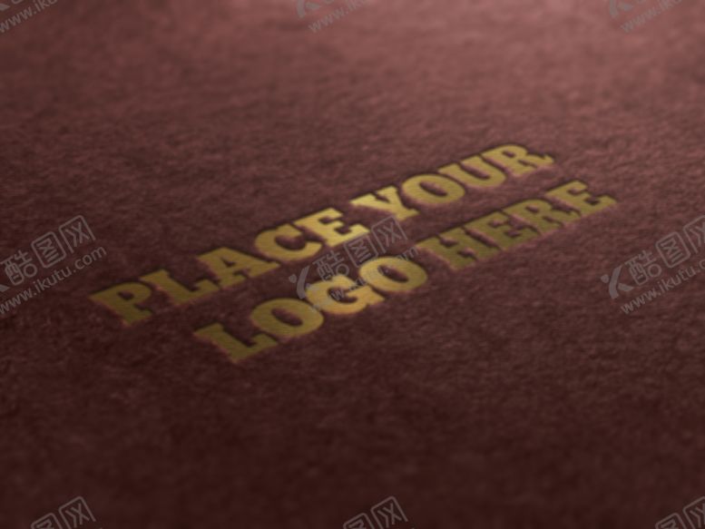 编号：78713209160522018431【酷图网】源文件下载-烫金英文样机