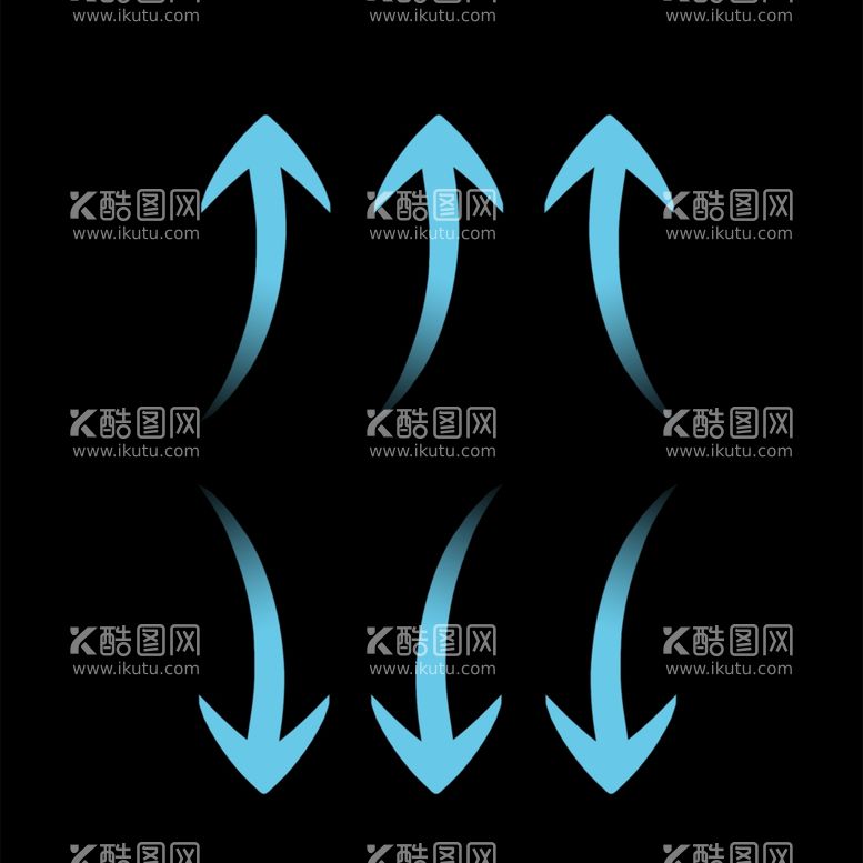 编号：84061212161635477446【酷图网】源文件下载-透气性标识箭头