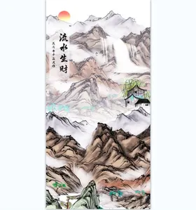 山水画办公室玄关风景