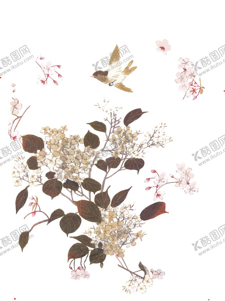 编号：53897706260850049827【酷图网】源文件下载-白底花