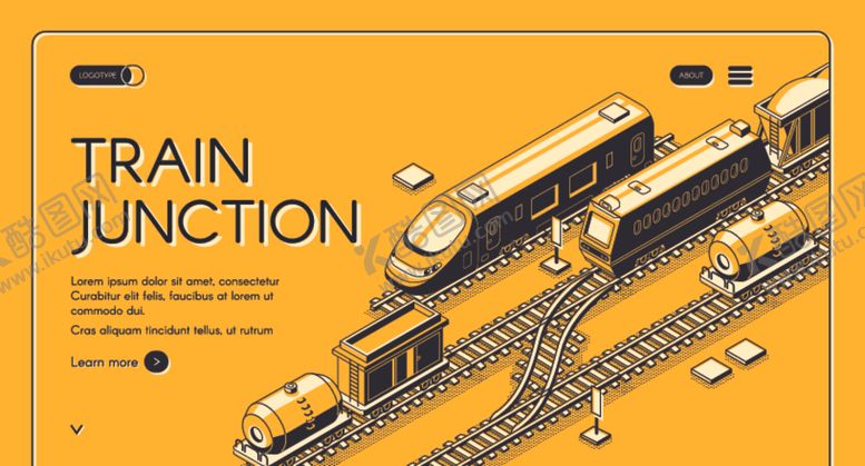 编号：17524009201403218402【酷图网】源文件下载-火车轨道