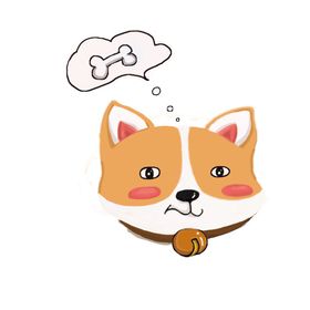 卡通小狗