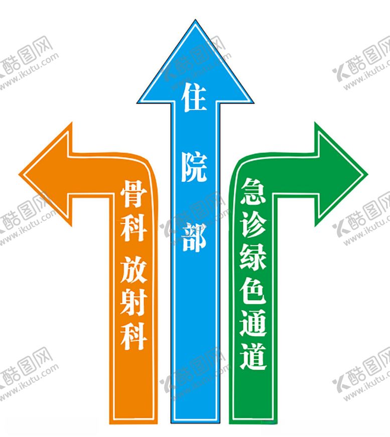 编号：82404001260759481118【酷图网】源文件下载-医院地标贴