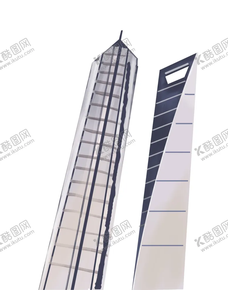 编号：69766409151501471569【酷图网】源文件下载-手绘上海大楼
