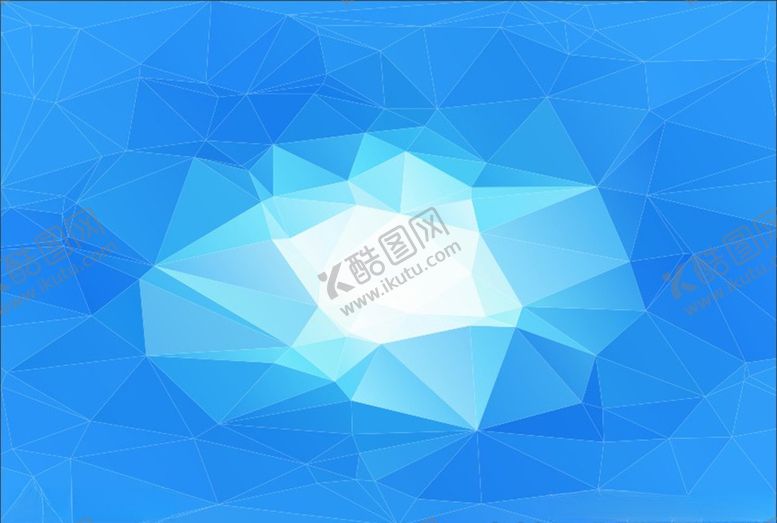 编号：32945910050717218522【酷图网】源文件下载-蓝色几何渐变背景