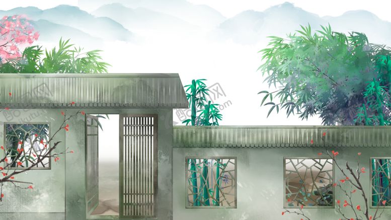 编号：28779907141204327832【酷图网】源文件下载-水墨