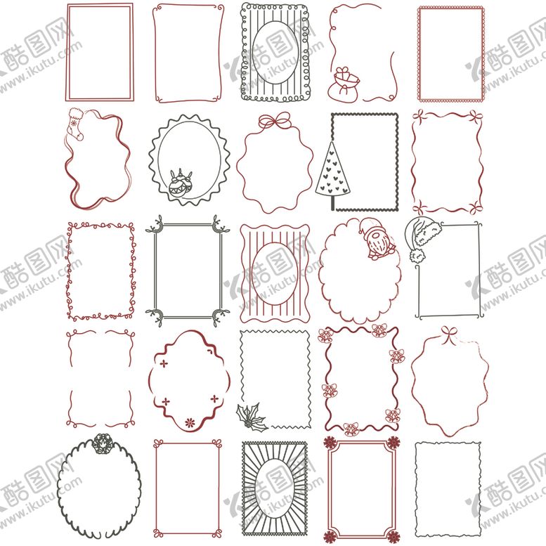 编号：81955004040307019923【酷图网】源文件下载-花纹边框
