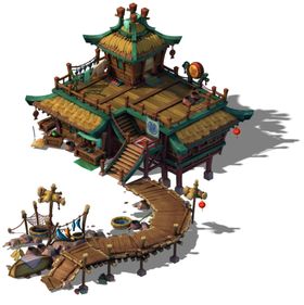 游戏房屋建筑物元素